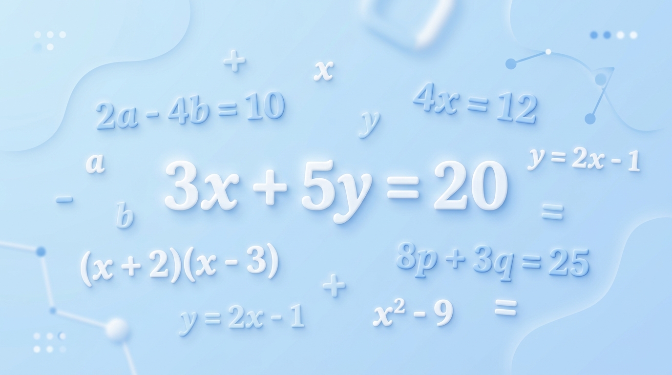 Algebraic Expressions: Types, Operations, and Complete Examples